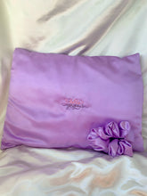 Load image into Gallery viewer, Embroidered Pillow Case + Scruncie SET